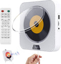 Portable CD Player with Bluetooth, FM Radio, Built-in Speakers, USB Port, AUX Input, LCD Display, Pack of 2 W94435