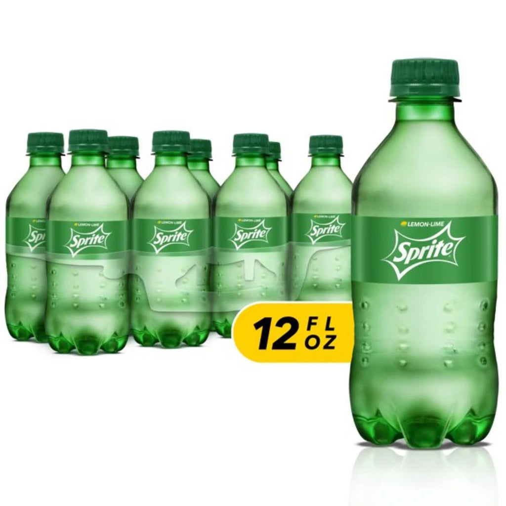 Caffeine-Free Lemon Lime Soda Pop, 12 Fl Oz, 8 Pack Bottles, Quantity of 3 W873