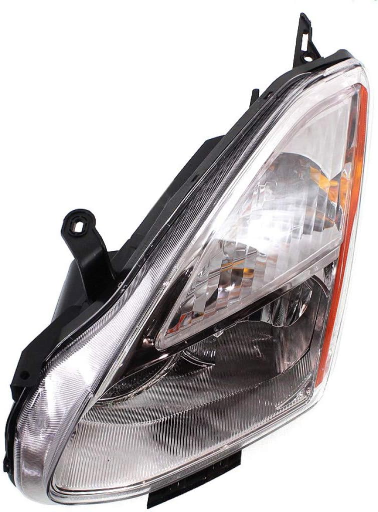 Headlight Assembly Passenger Side with Bulbs B611455