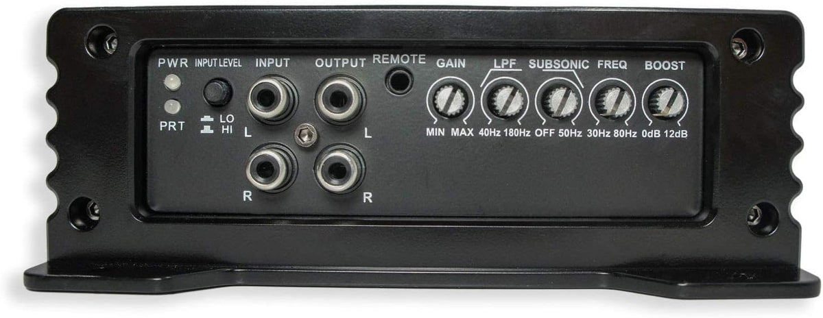 Dual 10" Loaded Sub Box Enclosure with Class D Amp Mono Amplifier X282511