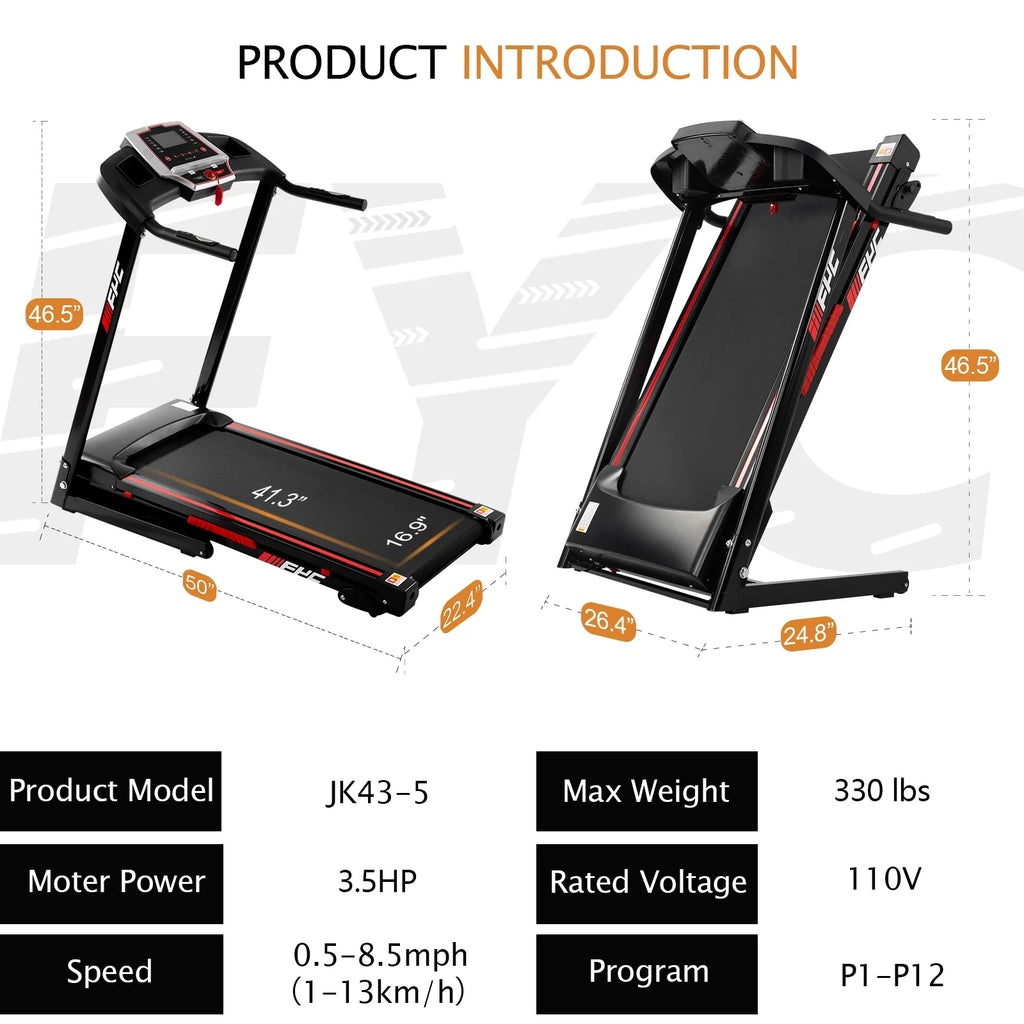 Folding Treadmill with Incline R89802