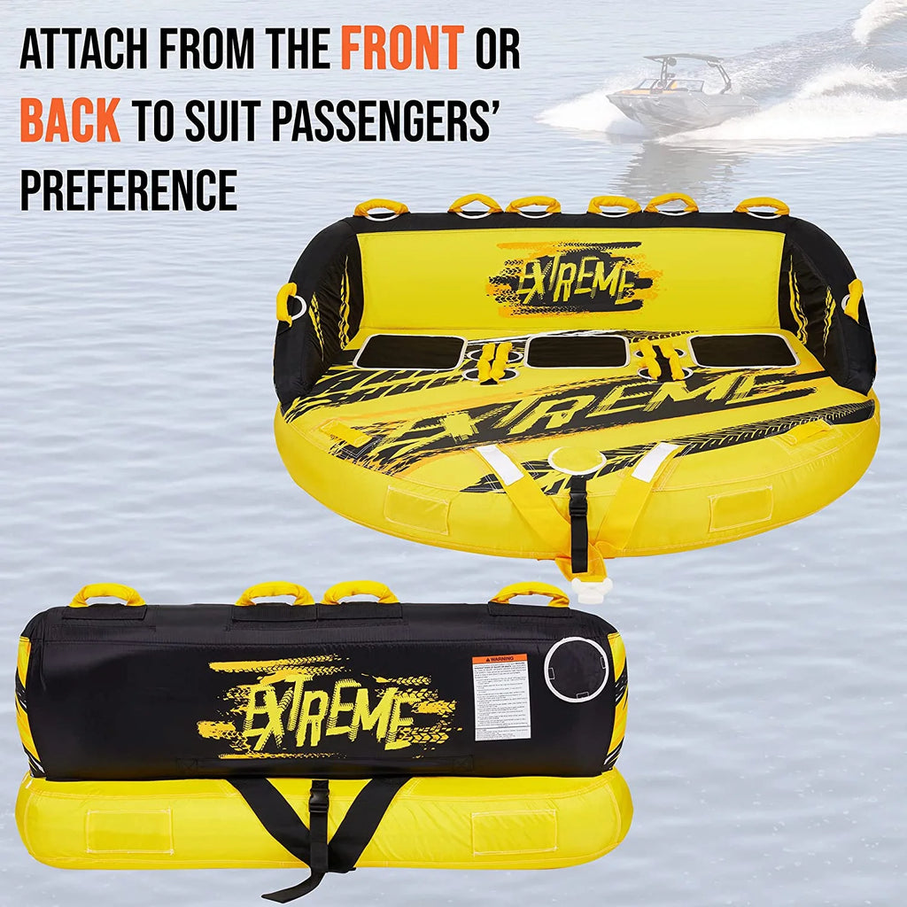 2 & 3 Person Towable Inflatable Water Tube N1845