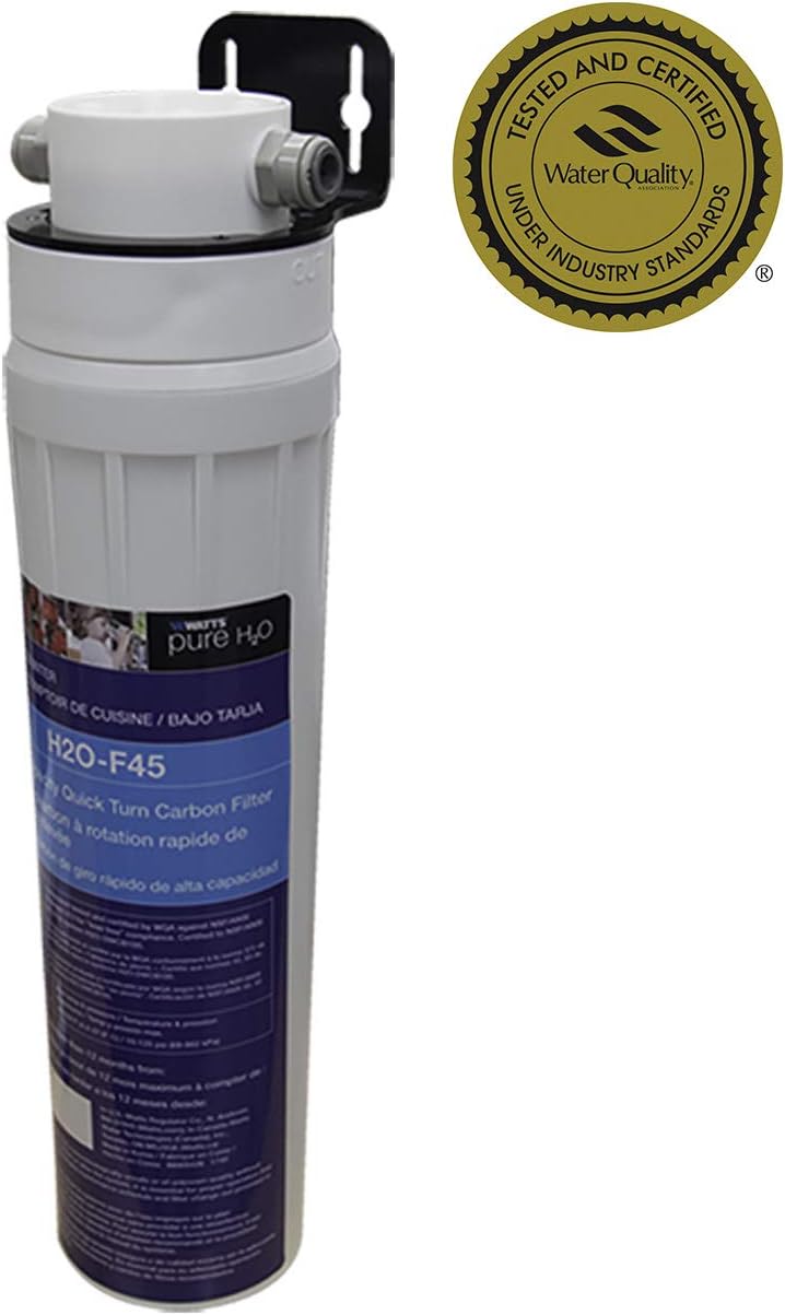 Pure H2O High Capacity Carbon Block Filtration System N537386