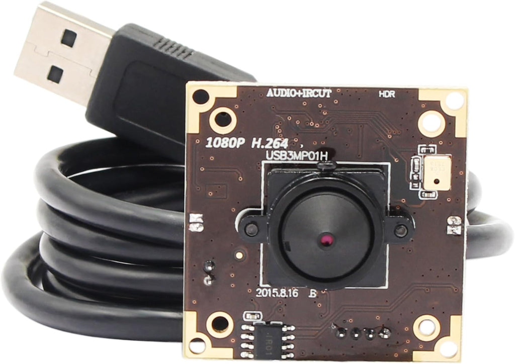3.0 megapixel WDR USB Camera with 3.7mm pinhole Lens H8918