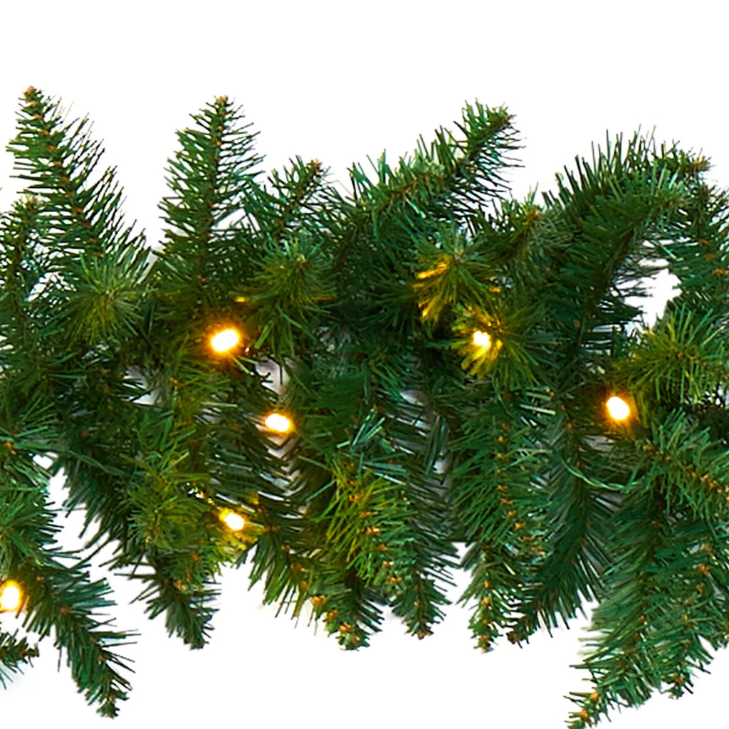 Prelit Battery Operated Garland R76281