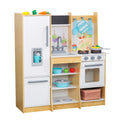 Play Kitchen with Lights and Sounds, Working Ice Maker and 22 Accessories H643600