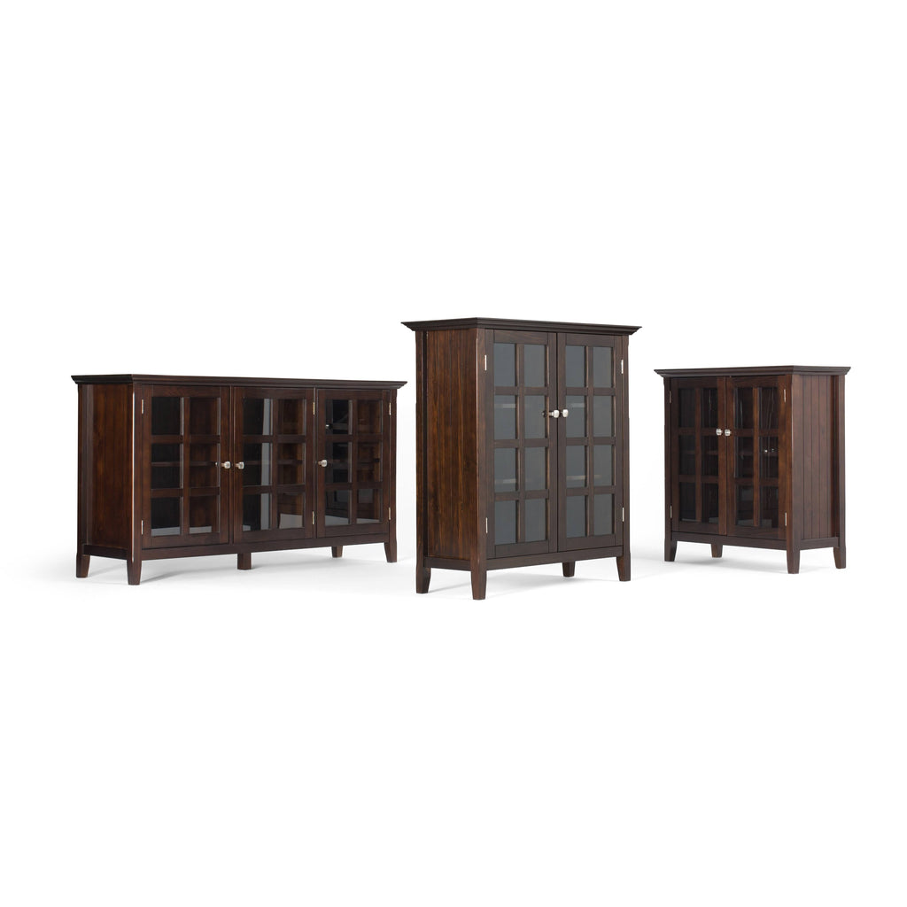 Solid Wood Rustic Storage Cabinet Q182