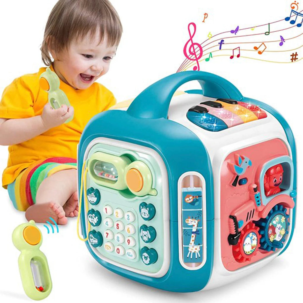Baby Activity Cube Musical Learning Toy I758870