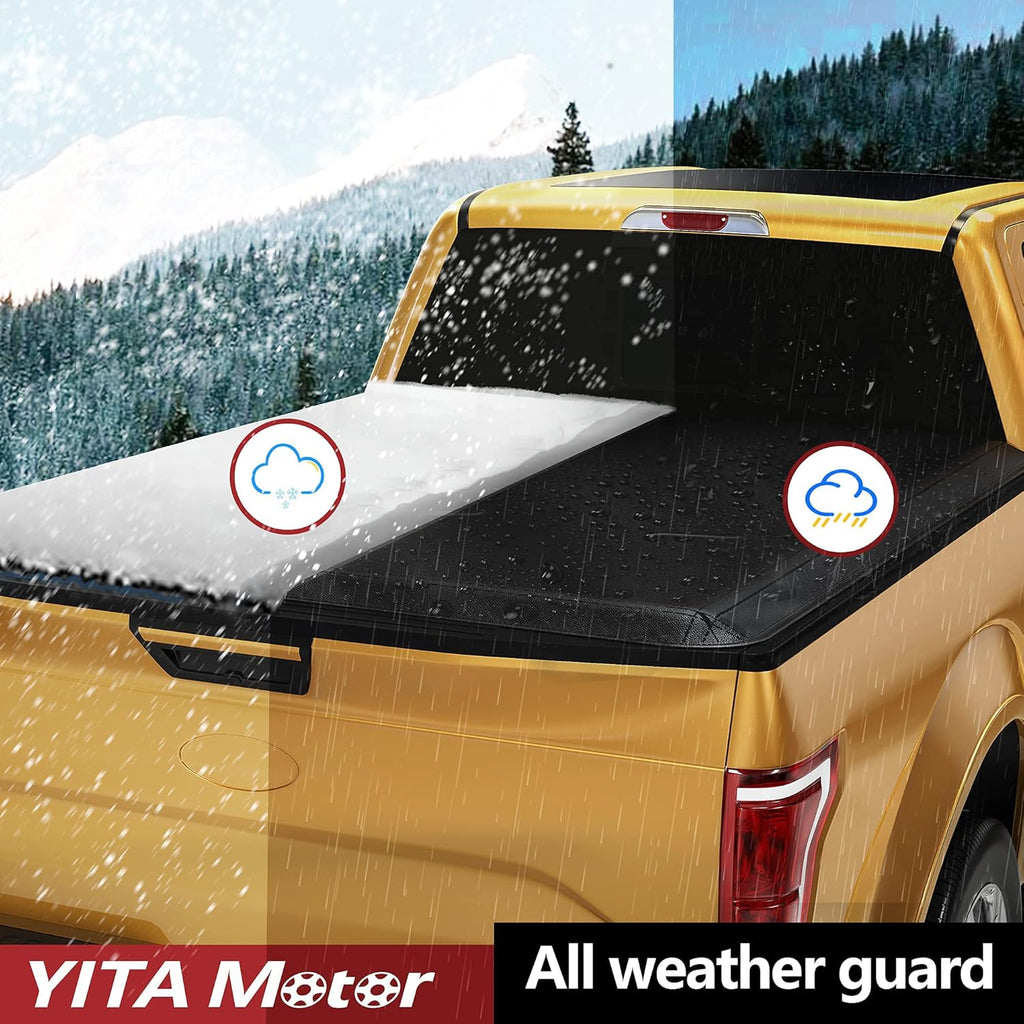 Soft Tri-fold Truck Bed Tonneau Cover for 6.5 ft Bed T5894
