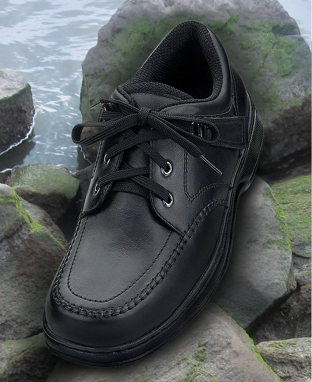 Black Leather 12 XW Shoes Q592463