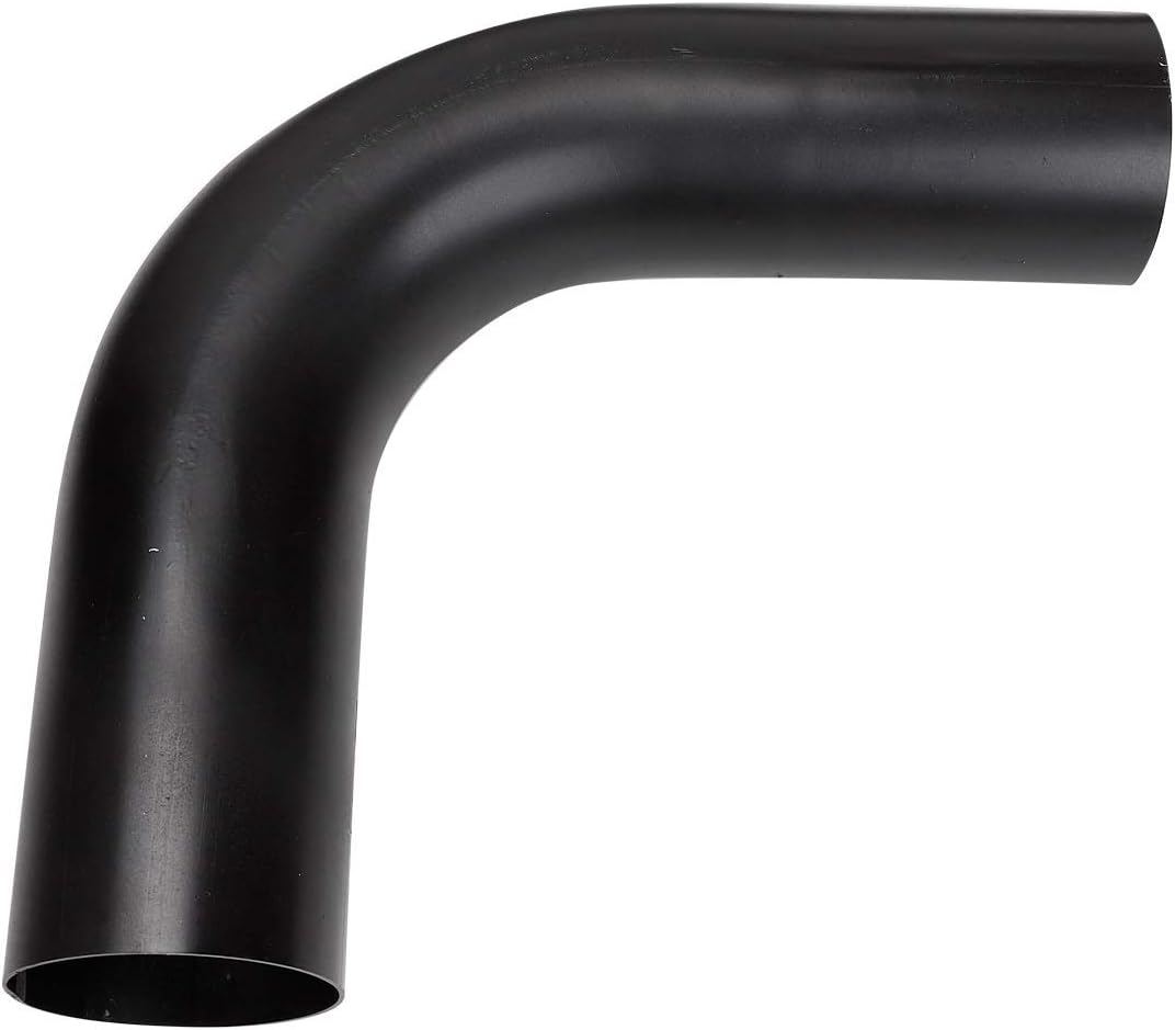 Black Stainless Steel 4'' Universal T Pipe Kit Dual Smoker Exhaust Stack System G202