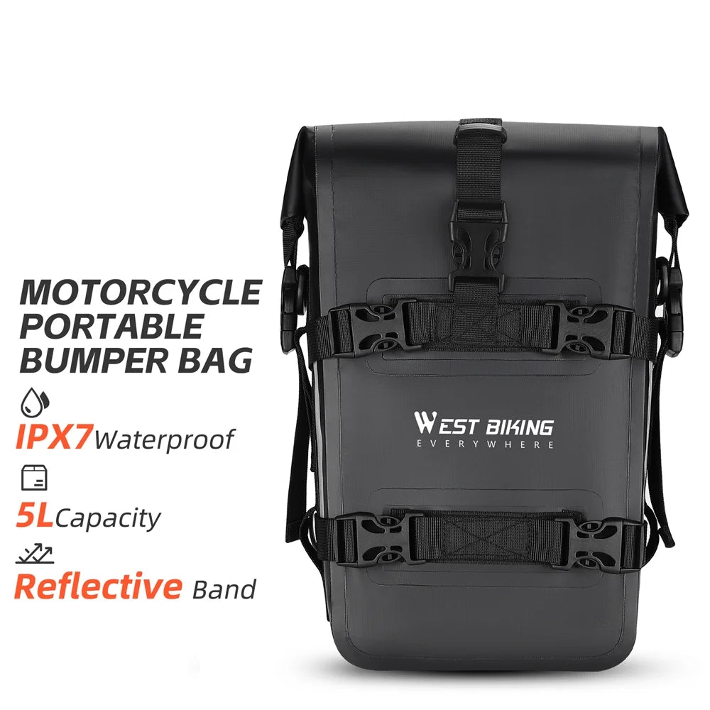 Waterproof 5L Motorcycle Side Frame Tools Bag A58646