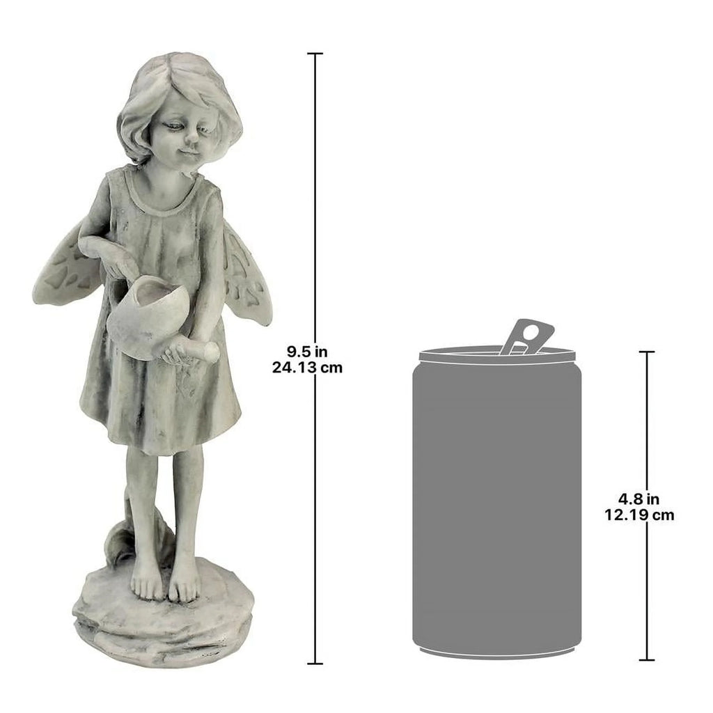 Rose Garden Fairy with Watering Can Statue B586