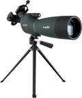 25-75x70 Angled Waterproof Spotting Scope with Tripod, Phone Adapter T619997