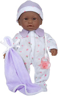 11 inch Soft Body Baby Doll in Purple O25463