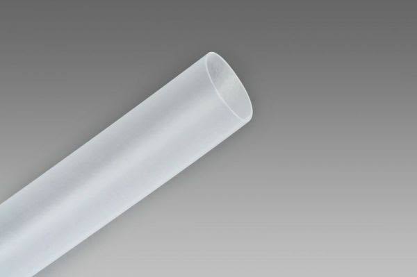 Clear 250 Pcs Heat Shrink Tubing, 48 in Length O1592
