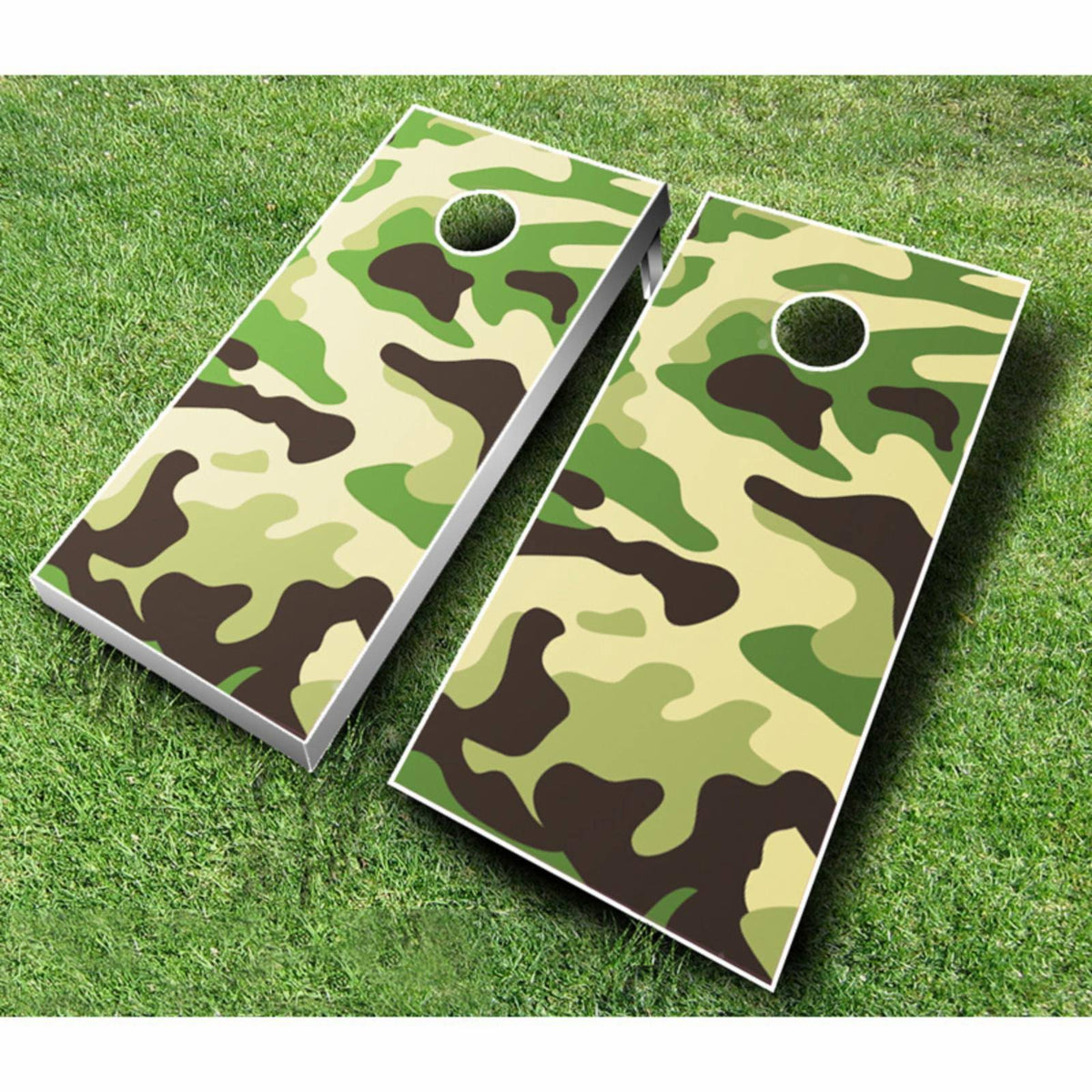 Navy Blue Maroon Cornhole Set M27415