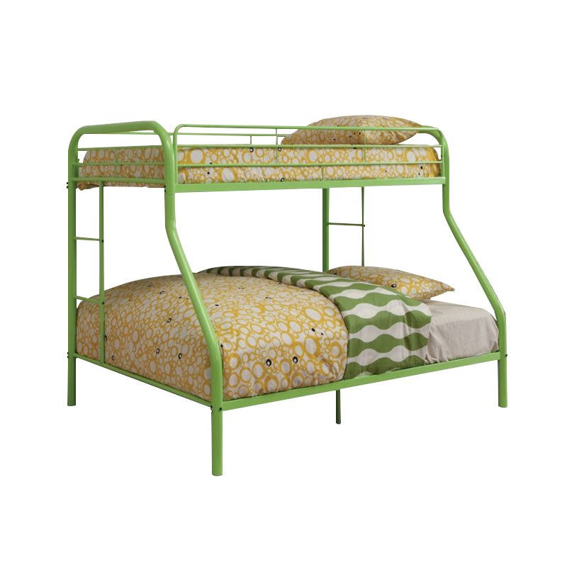 Twin Over Full Metal Bunk Bed in Green B76175