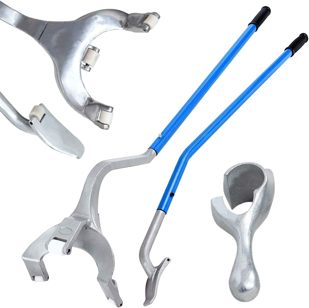 17.5" to 24" Steel Manual Tire Changer Tool Kit Q86455