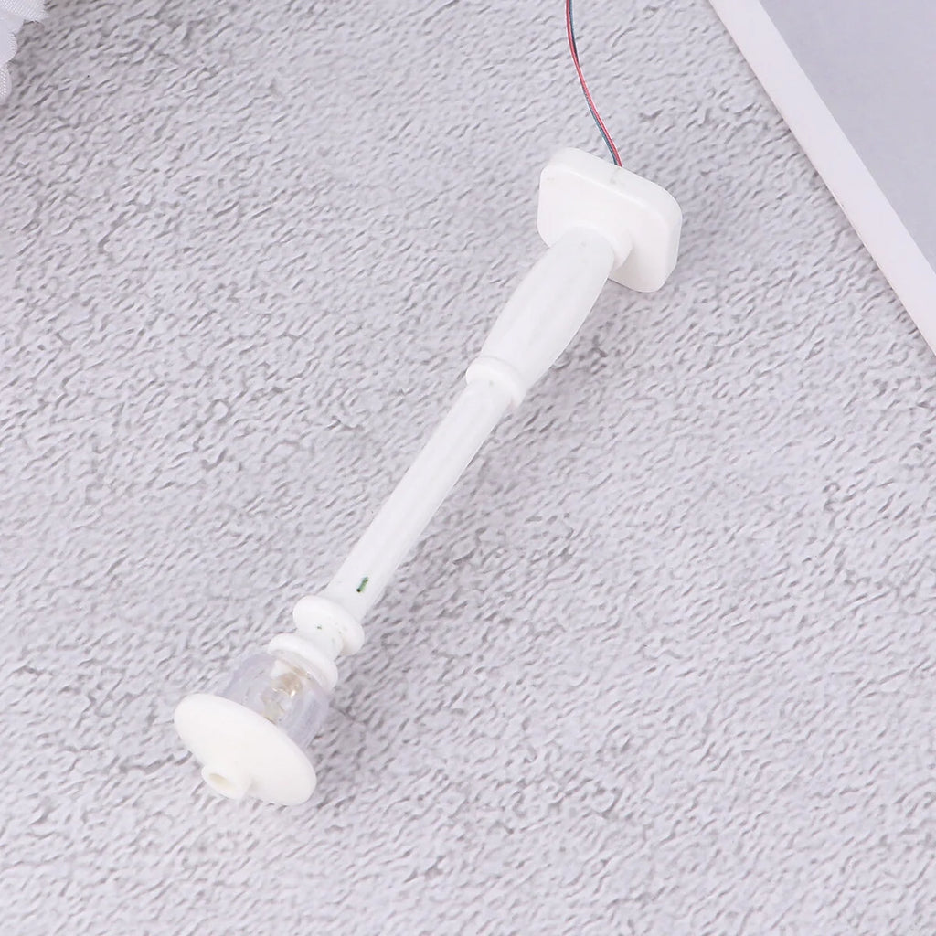 6 Pcs Mini LED White Roller Skates Toe Caps X8896