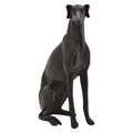 Black Resin Dog Decoration Y197