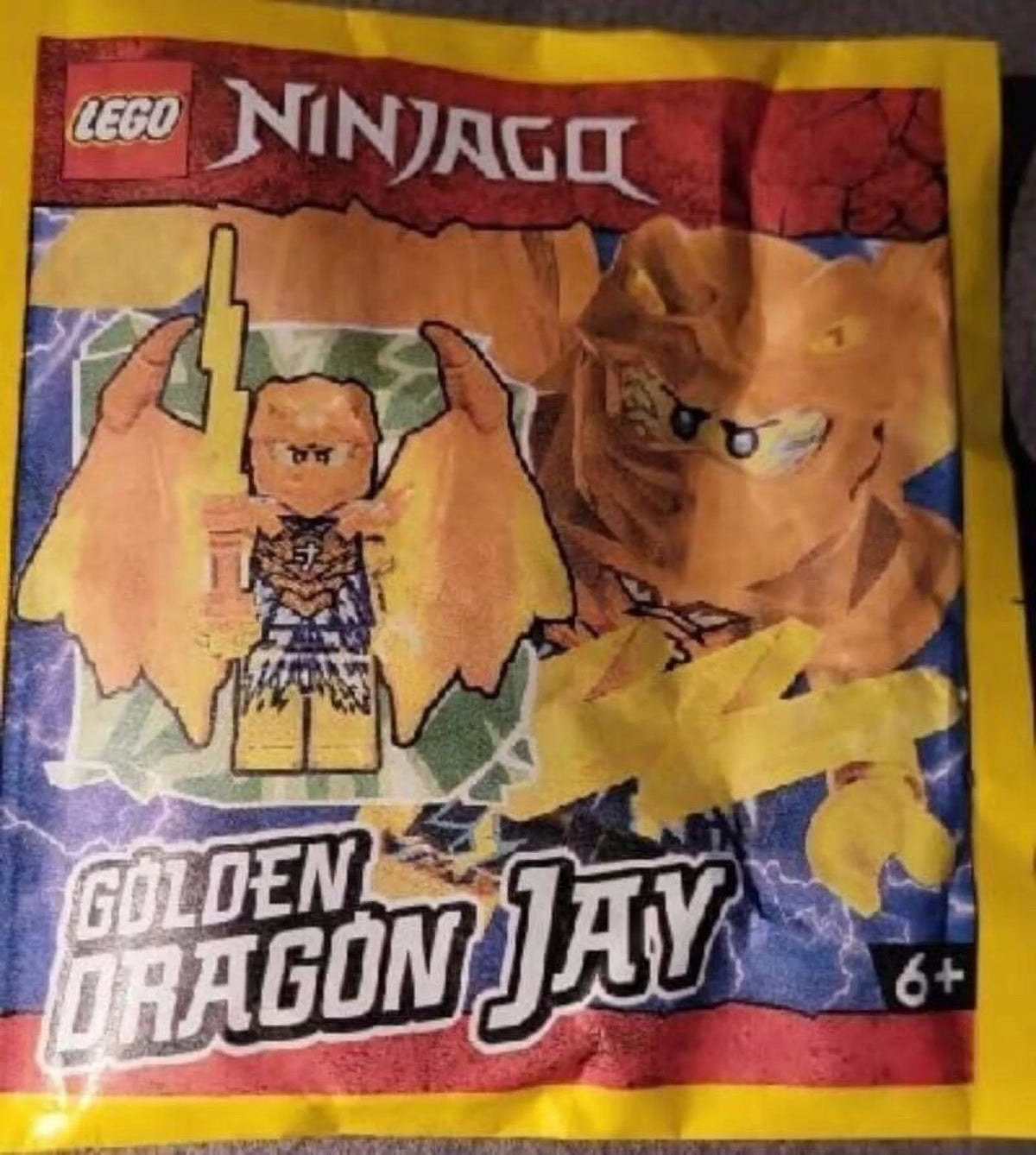 Golden Dragon Set with Minifigures Weapons P82709