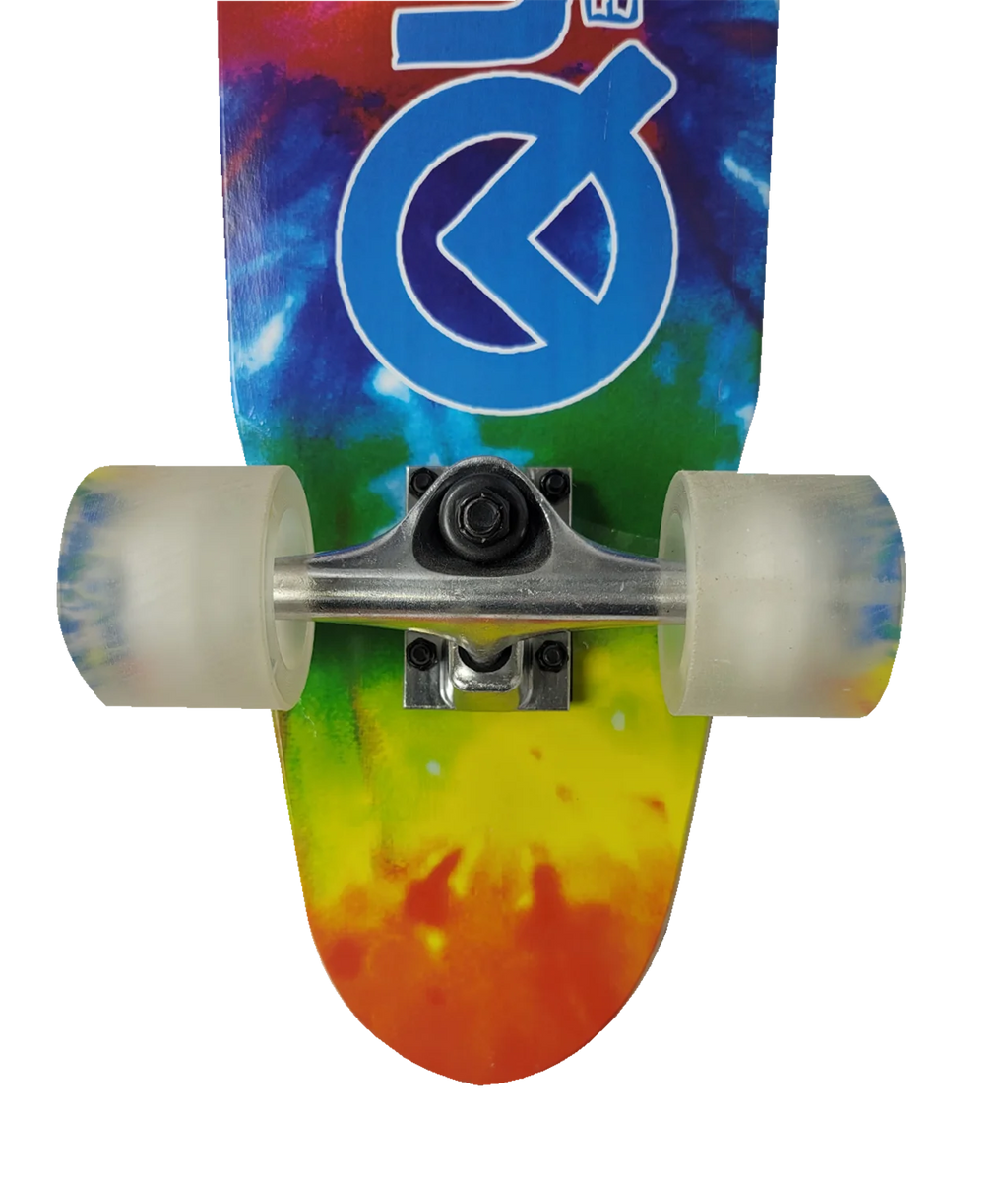 Trippy Hardwood Maple Cruiser Skateboard with ABEC-7 Bearings H155441