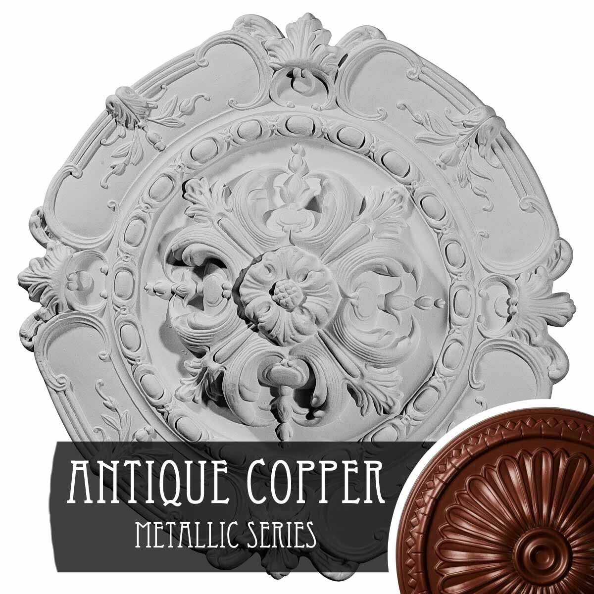 Hand-Painted Ceiling Medallion W325755