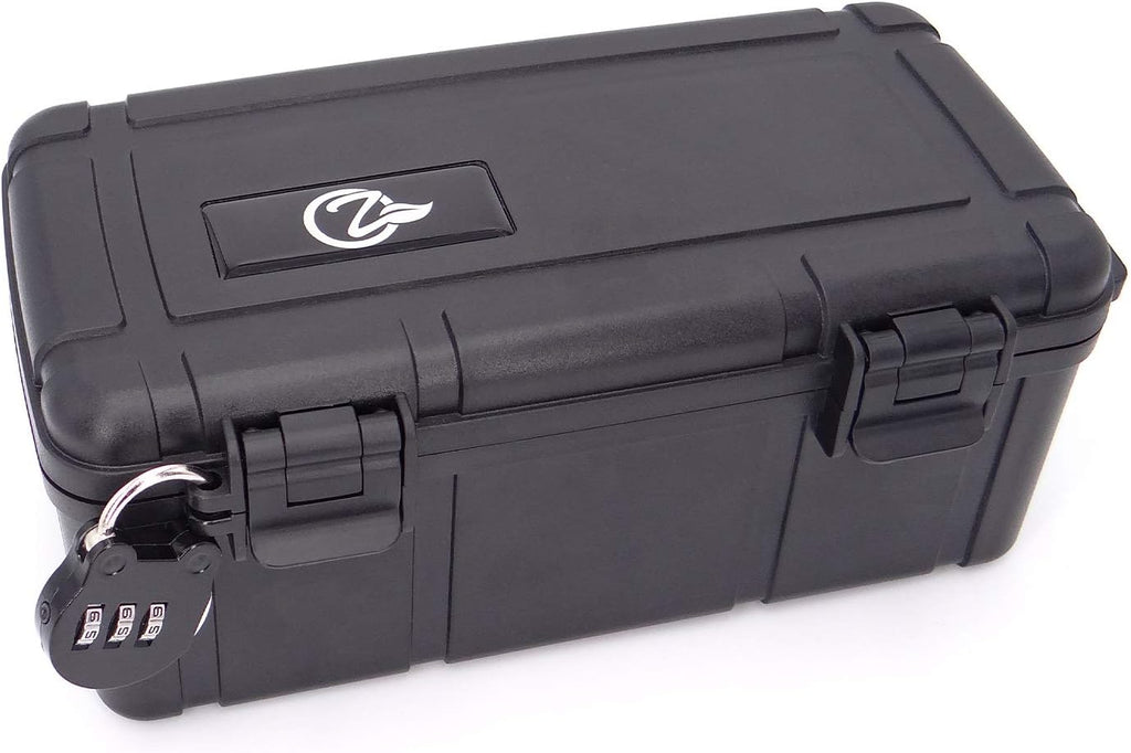 Black Storage Box with Easy Grip Handle ABS Plastic Pack of 2 X121260