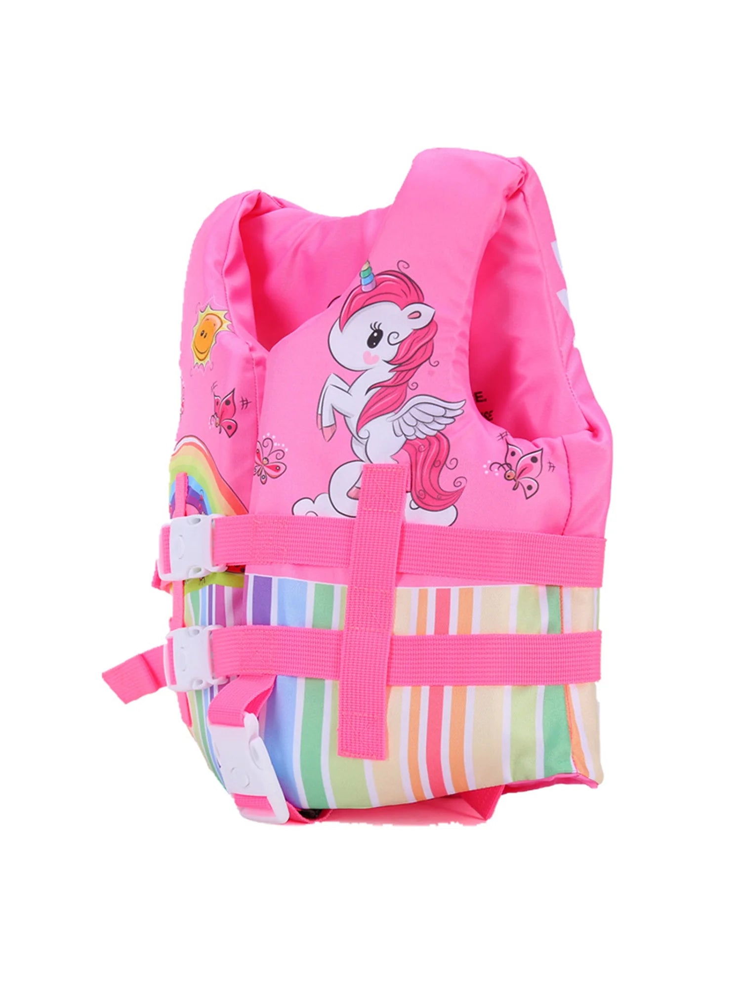 Kids Swimming Life Vest Cartoon Animals Print Life Jacket W78196