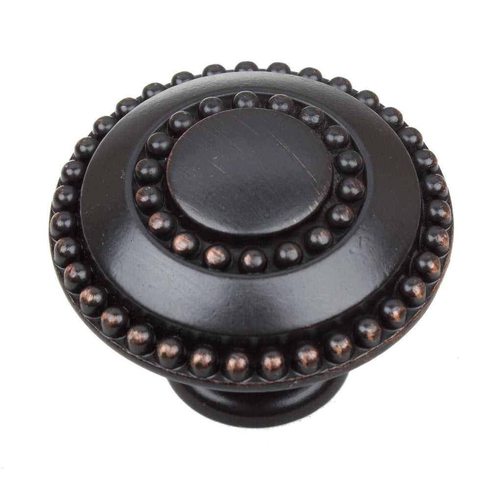 Oil Rubbed Bronze Round Cabinet Knobs (Pack of 10 or 25) W3091