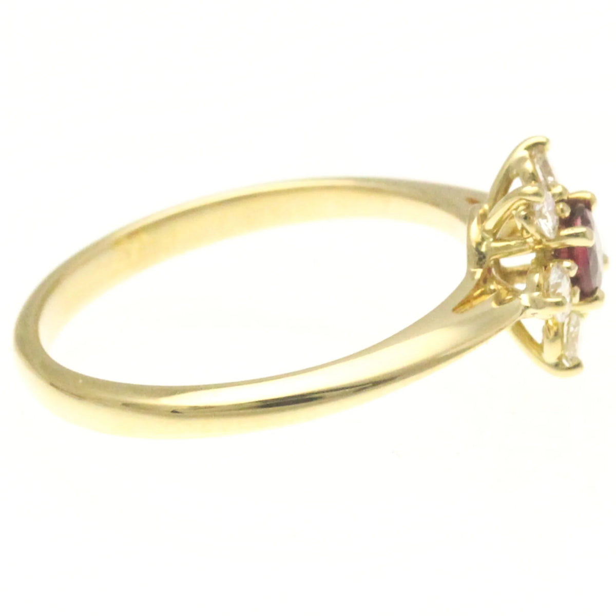 18K Yellow Gold Diamond Ring P4078