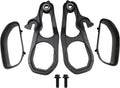 Red Front Car Tow Hooks Left & Right With Hardware Replacement For Dodge Ram 1500 DT 2019 2020 2021 2022 S92560