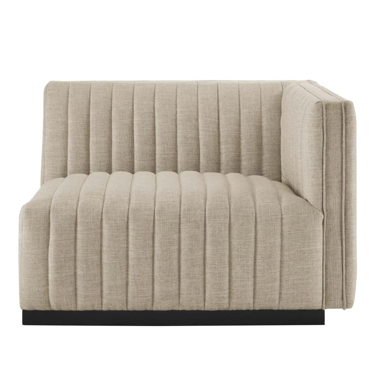 Tufted Upholstered Fabric Loveseat H52617