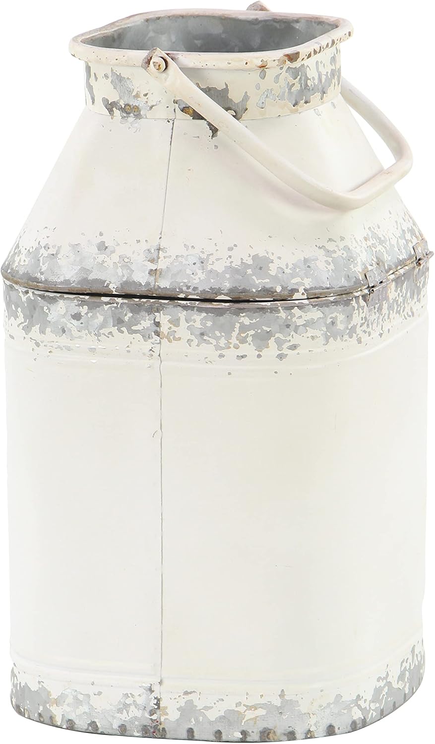 White Decorative Milk Can Pack of 2 C6635