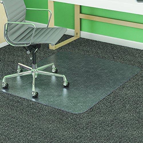Clear Rectangle Chair Mat for Med Pile Carpet V7956