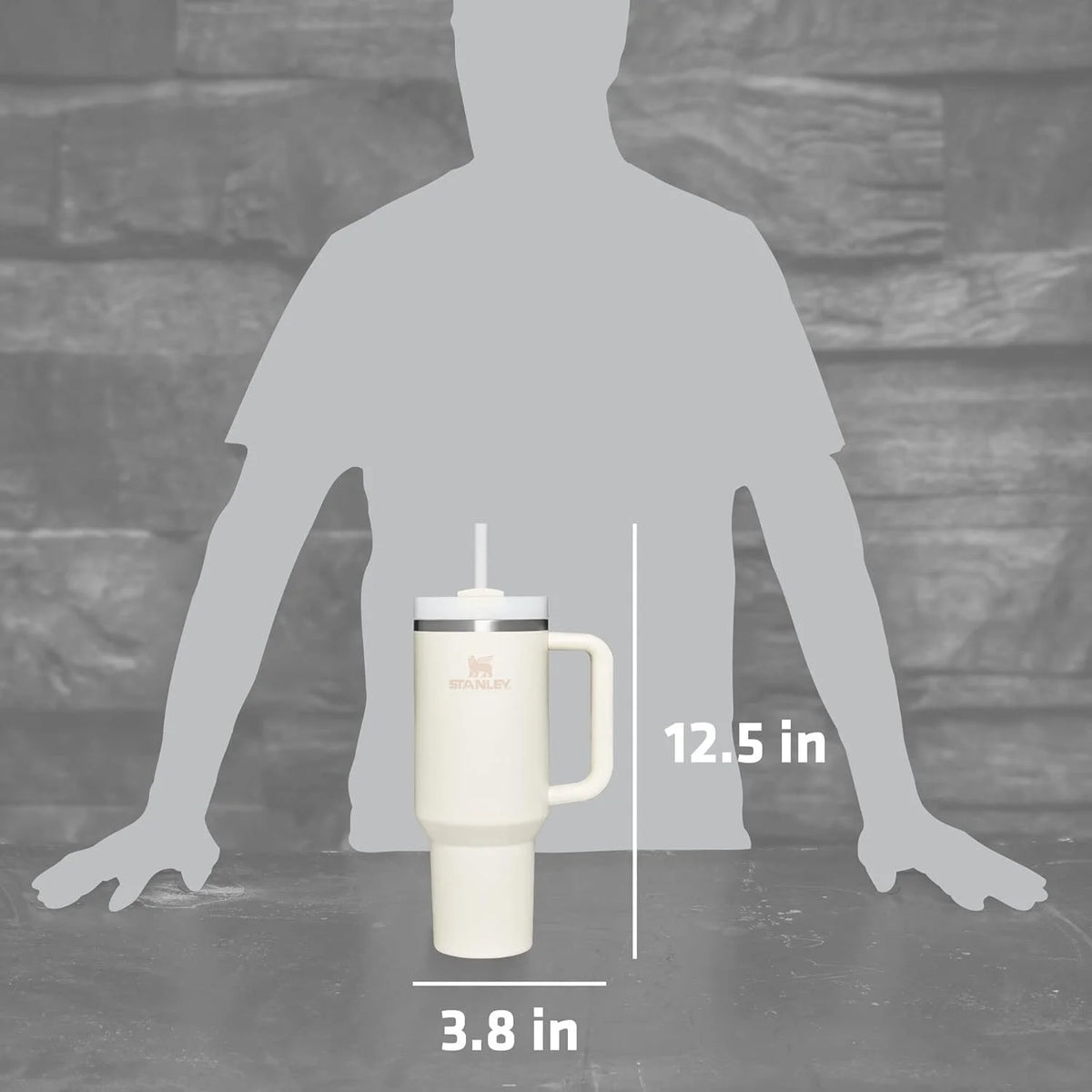 40OZ Stainless Steel Vacuum Insulated Tumbler with Lid and Straw B8220