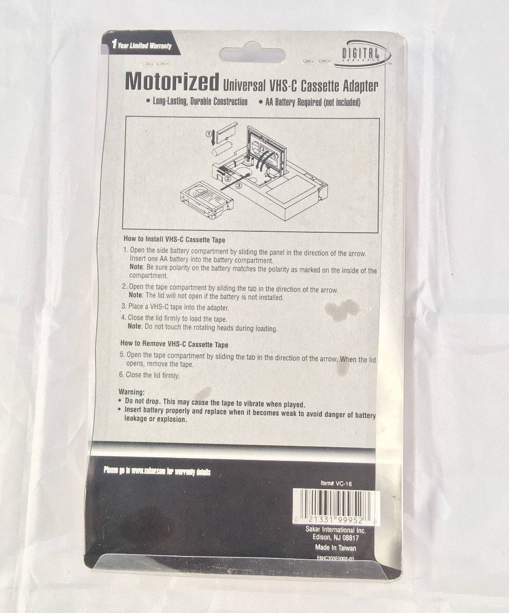 Video Cassette Adapter H2905