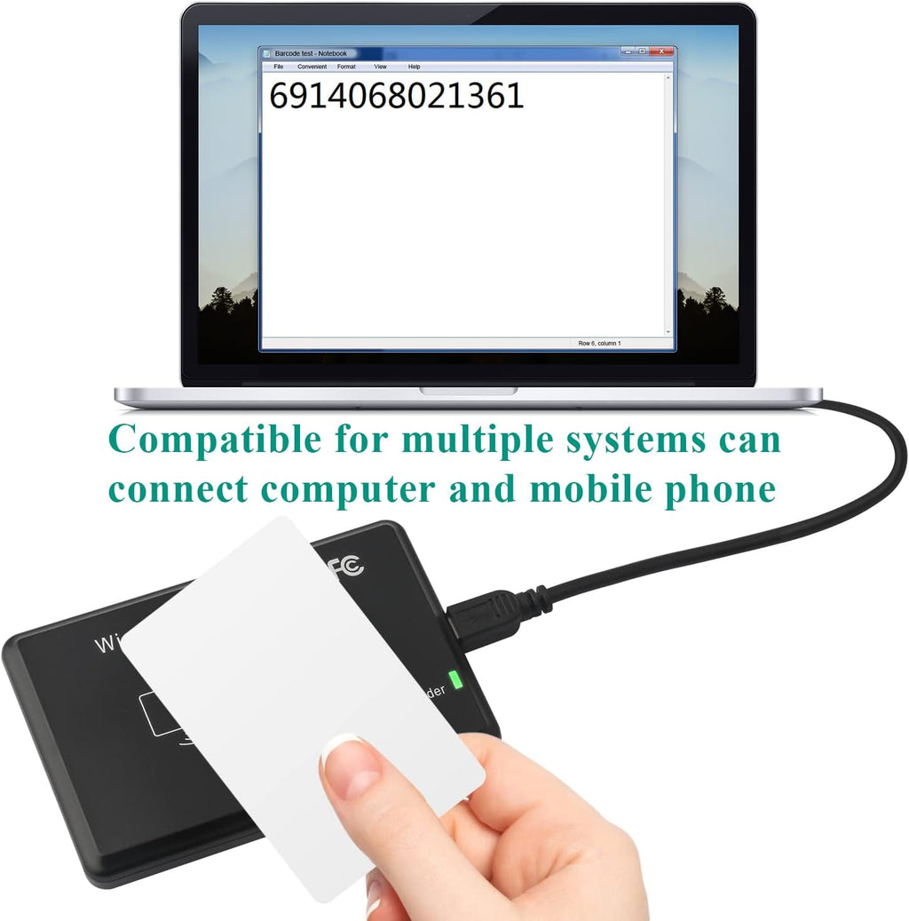 Combo Dual Frequency RFID Card Reader Z86249