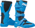 Blue/Black Motocross Riding Boots C97536