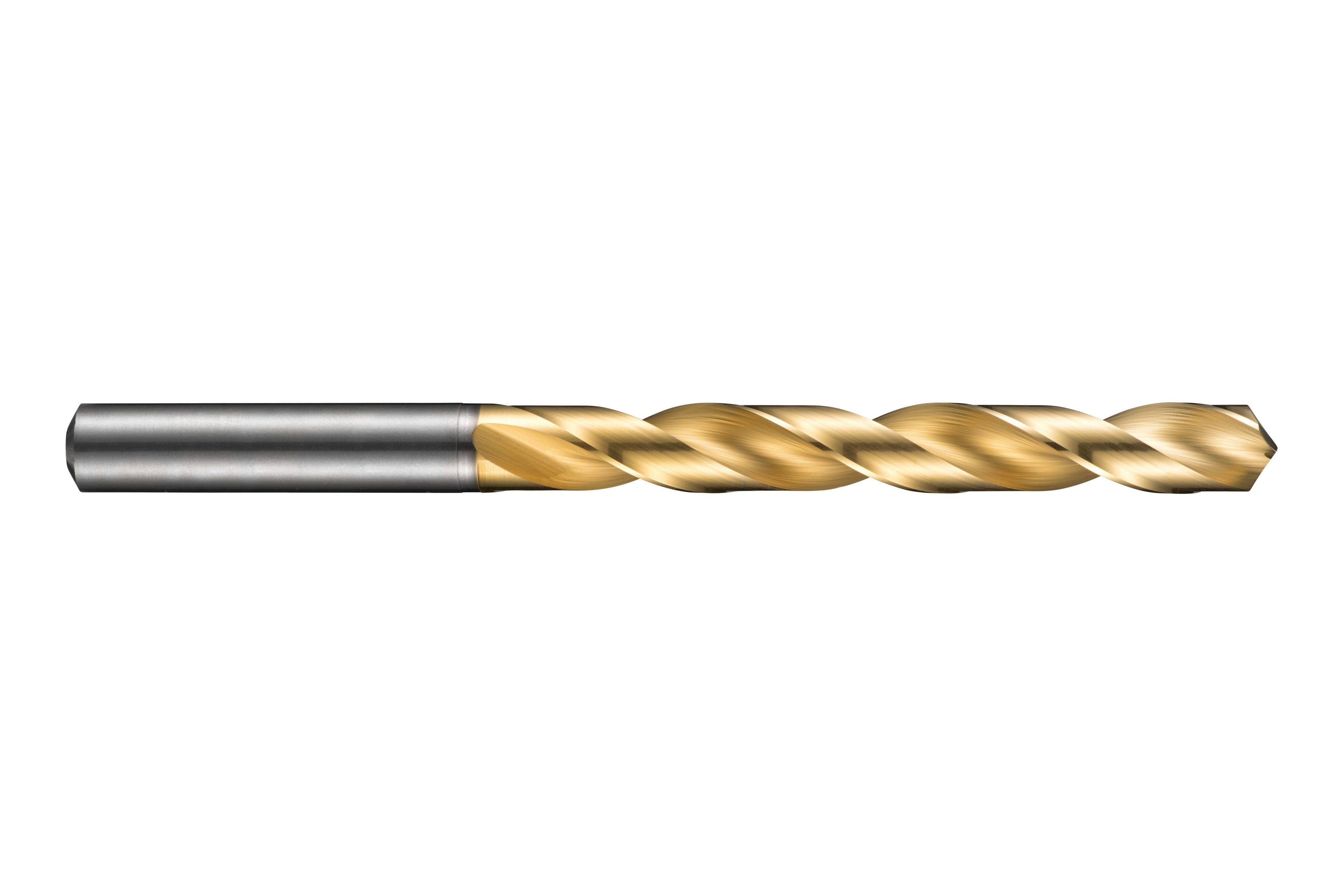 Carbide Drill Bit Jobber Length 130 Degree Tin Coated W8242