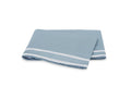 King Hazy Blue Cotton Sateen Flat Sheet M252694