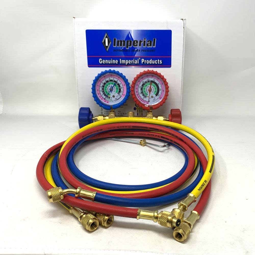Brass Manifold with 3 Hoses X592
