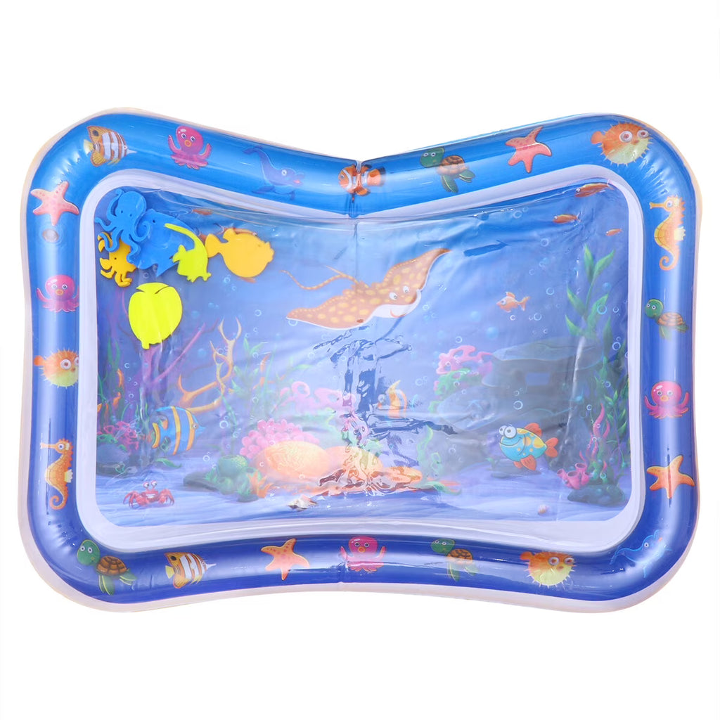 Inflatable Crawling Cushion Water Play Mat (Blue) J25747