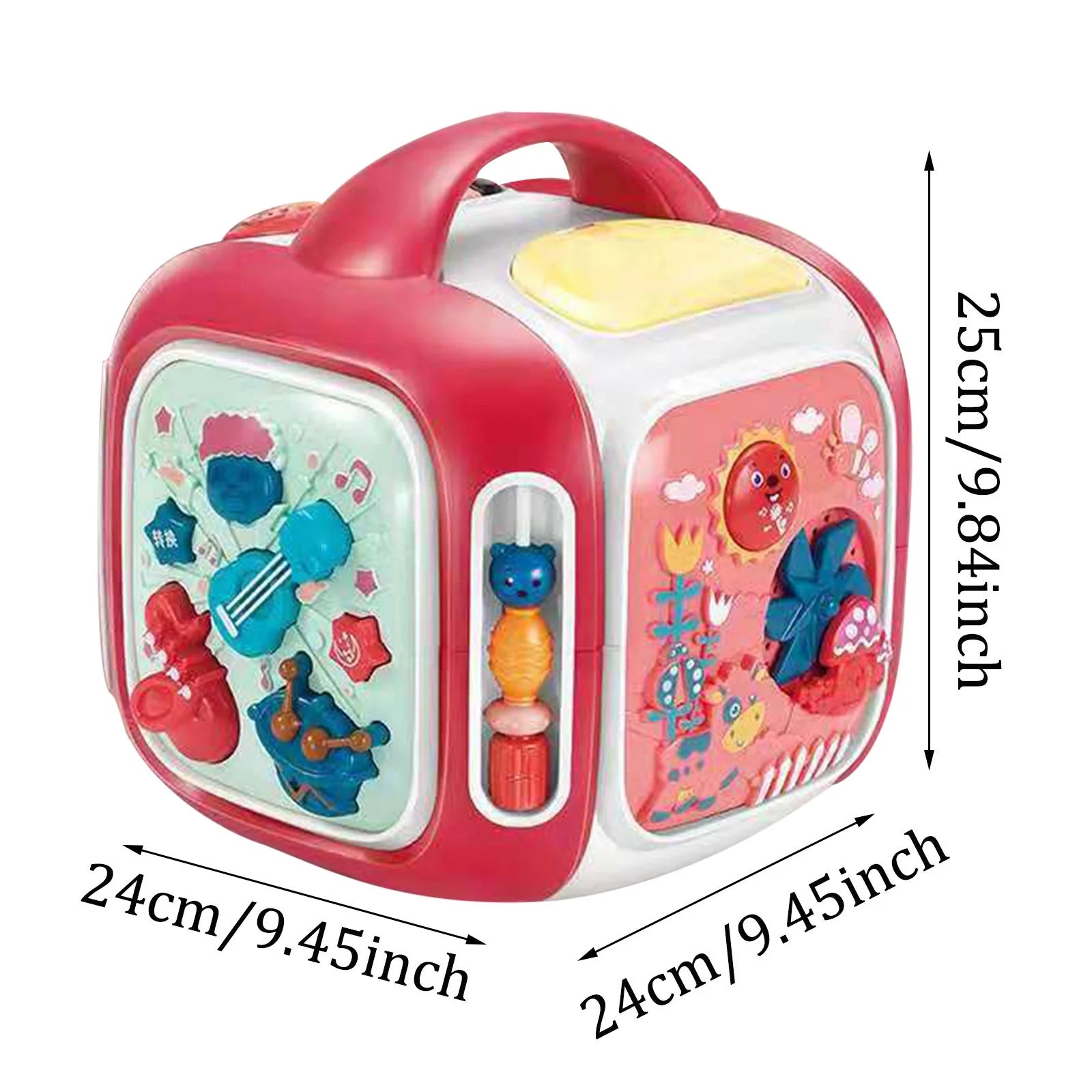 Baby Activity Cube Musical Learning Toy I758870