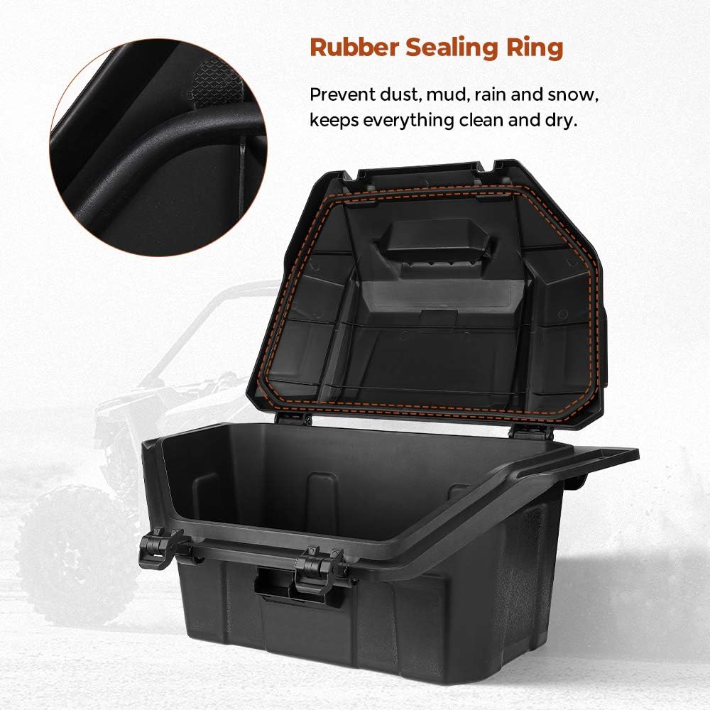 Upgraded Storage Rear Cargo Box with Two Lockable Latches Q9823