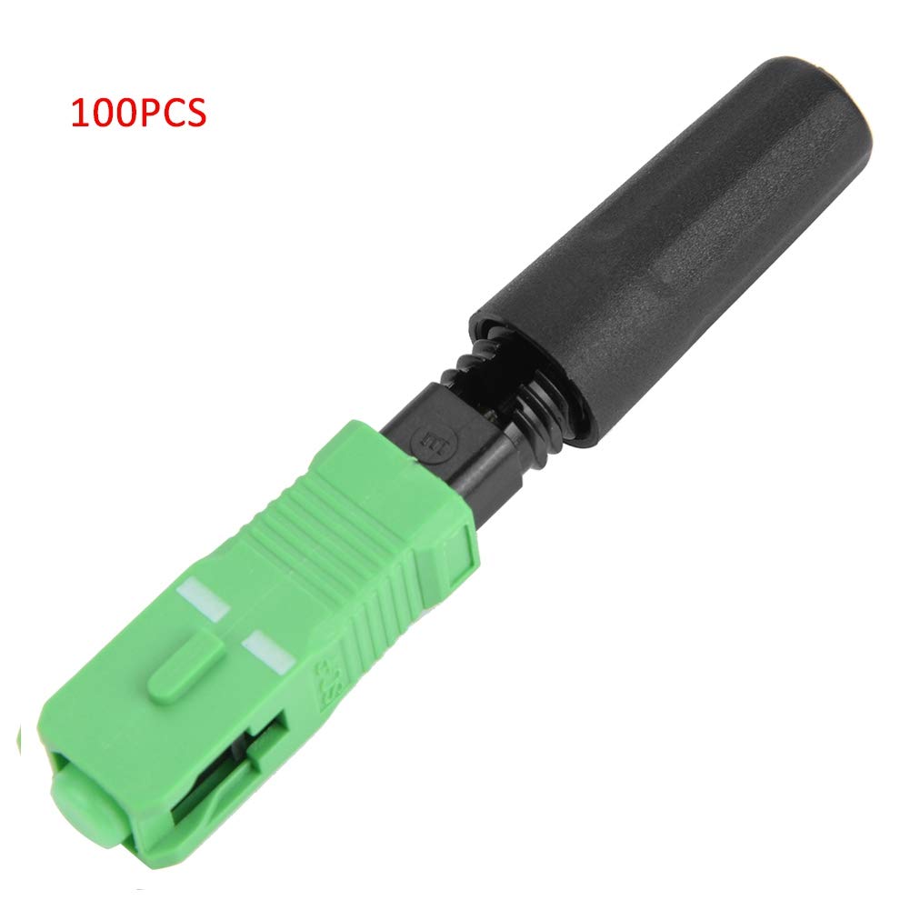 100Pcs Fiber Optic Quick Fast Connector Adapter T66876