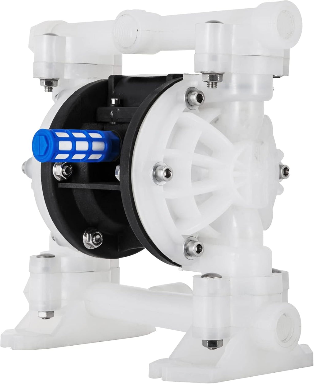 1/2 inch Air-Operated Double Diaphragm Pump 7GPM Max Flow Pneumatic Nitrile 100PSI U8516