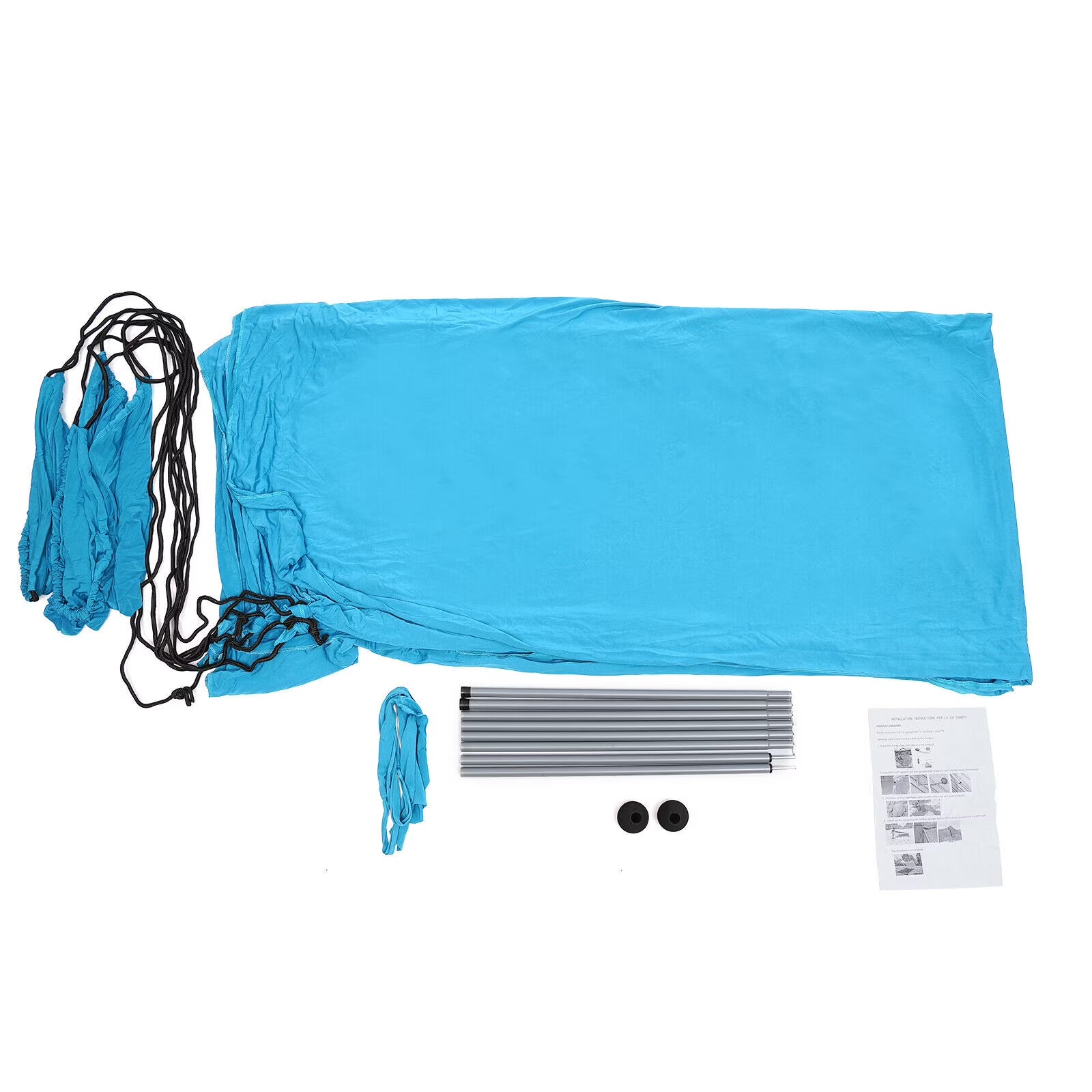 10x10ft Portable Beach Tent Sun Shelter Canopy Z8230