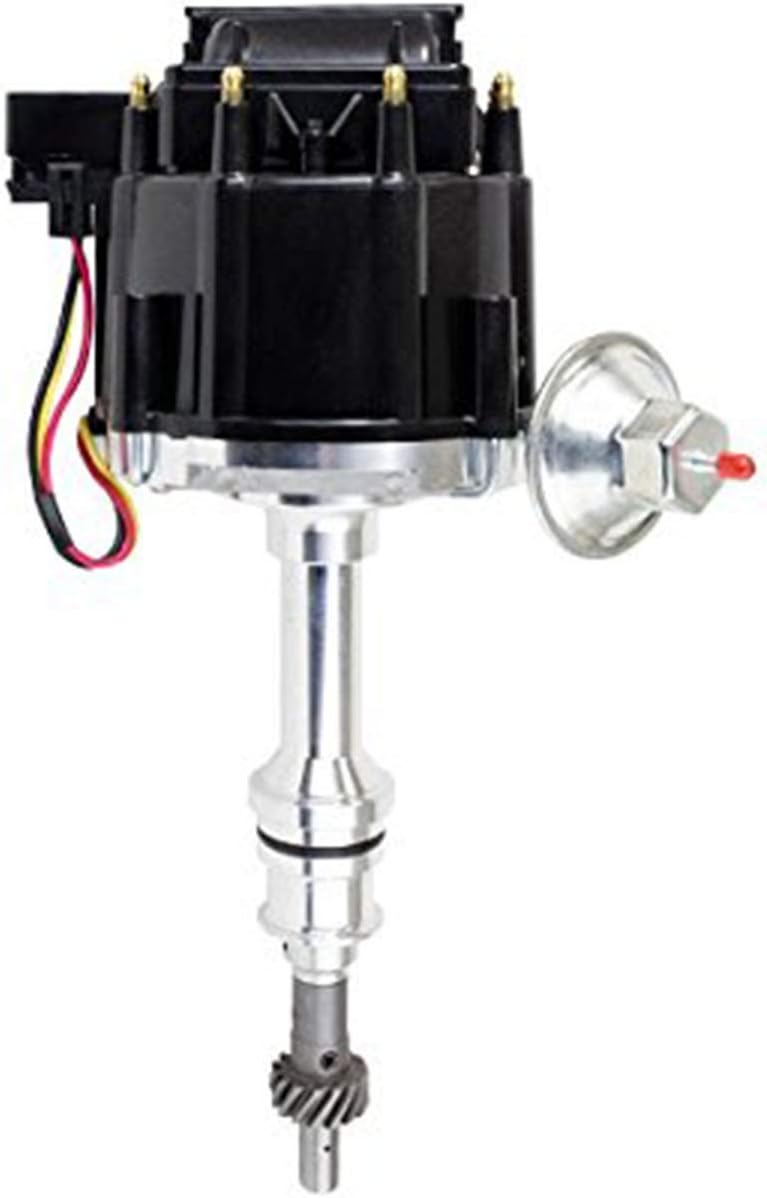Blue Cap HEI Distributor Kit with Spark Plug Wires and Pigtail Harness U6298